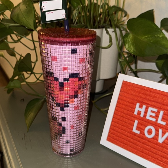 ♥️Starbucks Pink Mosaic Tumbler - Picture 5 of 5
